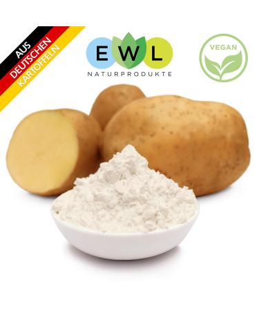 Buy EWL Natural Potato Fiber 1250g - Premium German Potato Flour | XXL Advantage Pack for Healthy Baking and Cooking - Buy Online on SooperMarket.com