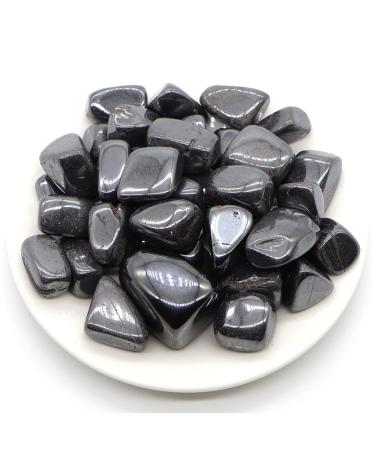 Crystal Hole Natural Hematite Quartz Crystals and Stones Tumbled Bulk Specime Home Aquarium Decoration Gift Crystal Hole