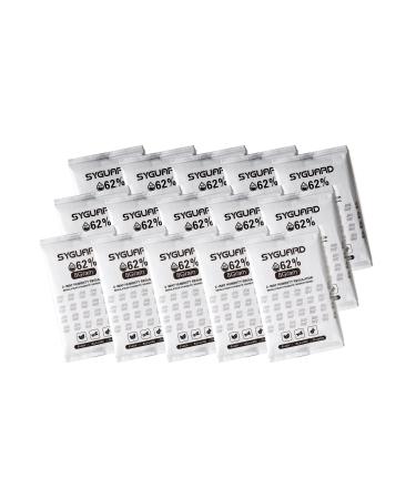 SyGuard 62% RH 2 Way Humidity Regulator | 8 Gram | 15-Count | with Resealable Bag (15)