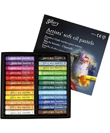 Mungyo Gallery Soft Oil Pastels Set of 24 - Assorted Colors | Vibrant Artist Quality Pastels - Buy Online on SooperMarket.com