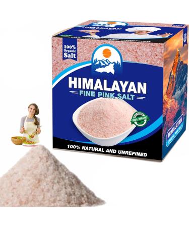 Food Salt Himalayan Seasoning Food Coarse Salt Pure and Natural Unrefined Organic Food Grade Fine Salt Bath Salt Fine Salt (5kg Food Salt)