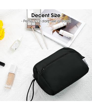 Narwey Large Makeup Bag - Black Travel Toiletry Cosmetic Organizer for Women - Buy Online on SooperMarket.com