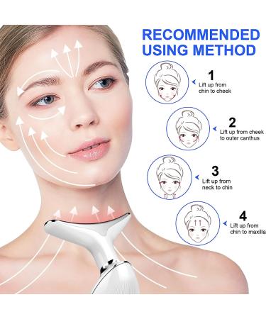 Firming Wrinkle Removal Device | Skin Rejuvenation Beauty Tool for Neck & Face | Double Chin Reducer & Massager - Buy Online on SooperMarket.com