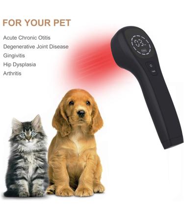 Red Light Therapy Device for Pain Relief Joint and Muscle Pain Reliever Infrared Light with 650nm and 808nm (2x808nm +12X650nm) (Black) - Buy Online on SooperMarket.com