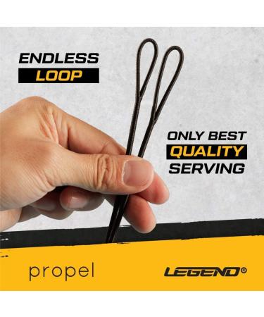 Legend Recurve Bow String - Dacron Replacement | Archery Equipment for Traditional Bow | AMO 48-66in | 12-14-16 Strands | 10-40 lbs Draw Weight - Buy Online on SooperMarket.com