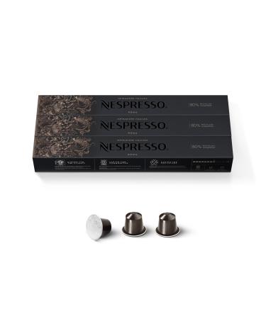 Nespresso Capsules UK - 30x Roma- Original Nestl - Espresso Coffee