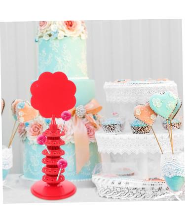 Zerodeko Candy Display Stand Decorative Frame Red Detachable - Buy Online on SooperMarket.com