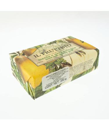 Nesti Dante Il Frutteto Purifying Soap - Mint & Quince Pear | 250g | International Shipping Available - Buy Online on SooperMarket.com
