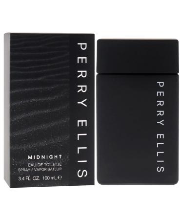 Perry Ellis Midnight for Men - 3.4 oz EDT Spray 3.4 Fl Oz (Pack of 1) - Buy Online on SooperMarket.com