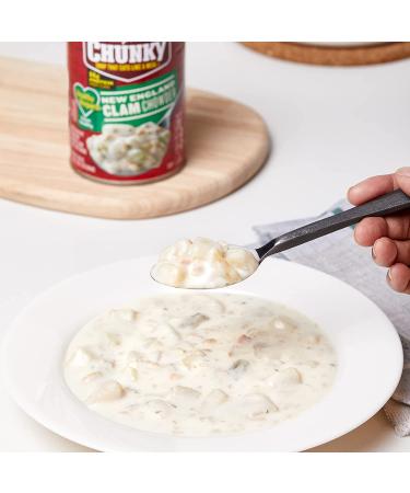 Campbell's Chunky Healthy Request New England Clam Chowder 18.8oz Can (Case of 12) - Buy Online on SooperMarket.com