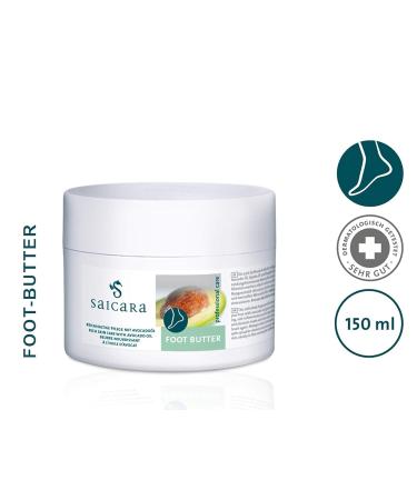 Saicara Foot Butter 150ml - Intensive Foot Care with Avocado Oil for Soft Smooth Feet | International Shipping - Buy Online on SooperMarket.com