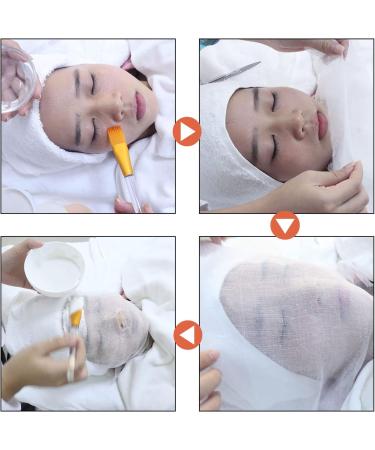 Buy Spa Gauze Facial Mask - 100pcs Soft Skin Care Sheets for Home & Salon DIY - International Shipping - Buy Online on SooperMarket.com