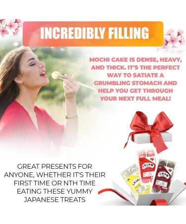 Fusion Select Japanese Strawberry Daifuku Mochi Sampler - 3 Pack - Buy Online on SooperMarket.com