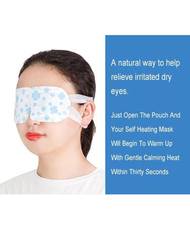 OcuNice Heated Eye Mask - 16 Pack for Dry Eyes, Dark Circles, Puffiness, and Stress Relief - Self Heating, Disposable, Unscented - Buy Online on SooperMarket.com