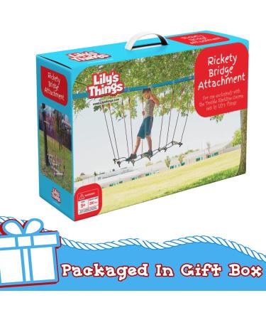 Lily's Things Double Slackline Bridge Attachment - Ninja Course Accessory for Double Slackline Sets - Buy Online on SooperMarket.com