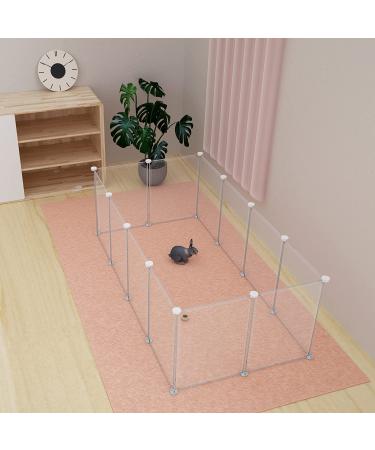 HOMICKER Pet Playpen: Portable Small Animals Fence for Guinea Pigs, Bunny, Ferrets, Hamsters, Puppies and more - Buy Online on SooperMarket.com