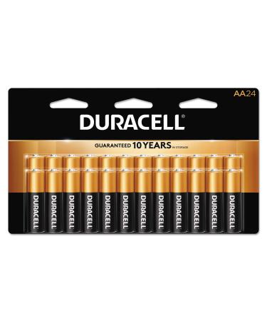 Coppertop Alkaline Batteries With Duralock Power Preserve Technology Aa 24/box
