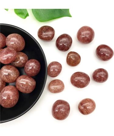 100g Natural Red Quartz Crystal Gemstones Gem Home Furnishing Decoration Natural Stone - Buy Online on SooperMarket.com