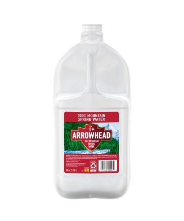 Arrowhead Mountain Spring Water 1 Gallon Unflavored 128 Fl Oz (Pack of 1)