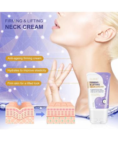 Neck Firming Cream - Skin Tightening & Anti-Wrinkle Solution for Face & Body | Reduce Sagging Skin & Double Chin - Buy Online on SooperMarket.com