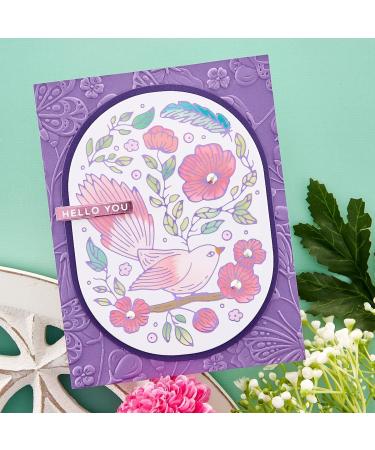 Spellbinders Beautiful Butterflies 3D Embossing Folder - Clear | Shop Now - Buy Online on SooperMarket.com