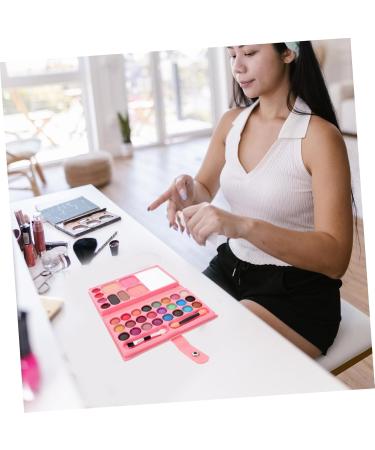 NOLITOY 2pcs 33 Makeup Palette Girl Makeup Pan Eye Shadow Palette Makeup Folding Eye Shadow Pan Blush Powder - Buy Online on SooperMarket.com