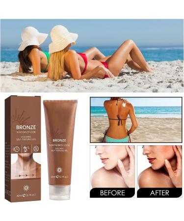 Funnaura Sunbed Tanning Accelerator Lotion Tinted Self Tan Enhancer Gel for Sun Bed - Buy Online on SooperMarket.com