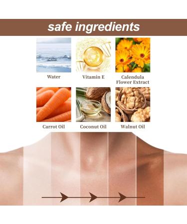 Fake Tan Peptide Serums Anti-Pollution Bronzing Drops Tanning Accelerator Cream Face Self Tanning Cream Face And Body Bronzing Skin Serums Liquid Bronzer Cream Bronzing Drops For Face And Body 30 ml - Buy Online on SooperMarket.com