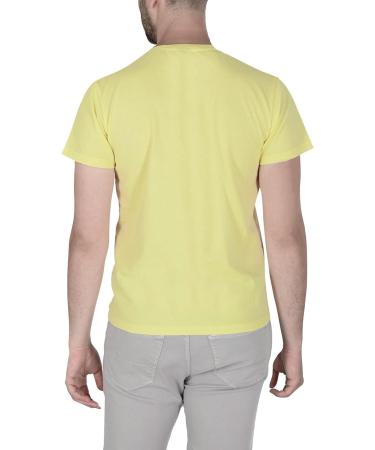 19V69 ITALIA Men's T-Shirt XL Yellow Popcorn - Buy Online on SooperMarket.com