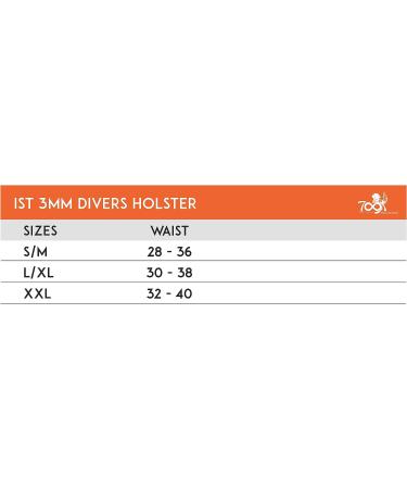 IST XX-Large Dive Pocket Holster Belt for Scuba Diving Gear Storage - Buy Online on SooperMarket.com