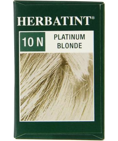 Herbatint 10N Platinum Blonde Hair Dye - Natural Formula for Vibrant Color - Buy Online on SooperMarket.com