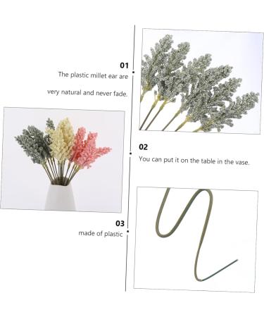 Zerodeko 36 Pcs Artificial Corn Ear Fake Flower Rustic Decor Wheat Ear Crafts Harvest Decoration Wedding Vases Natural Wheat Ear Wheat Ears Flowers Naturales Bride Display Plastic Air Dry Assorted Colorx2pcs 30X1.5CMx2pcs - Buy Online on SooperMarket.com