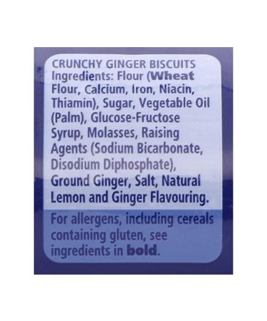 McVities Ginger Nuts 250g - Irresistible Ginger Biscuits for Snacking - Buy Online on SooperMarket.com