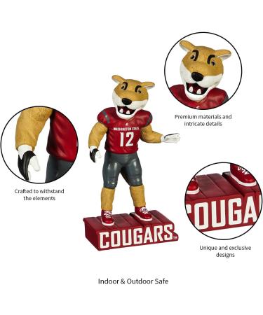 Buy Evergreen NCAA Washington State Cougar Tiki Totem - Unique Home Decor for Fans - Fast International Shipping - Buy Online on SooperMarket.com