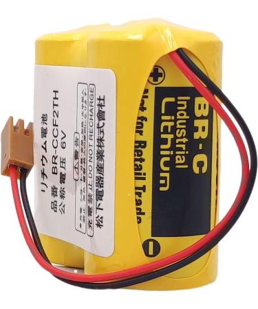 Buy 6V 5000mAh BR-CCF2TH Battery (2 Count) for Fanuc A98L-0001-0902/A98L-0031-0006 PLC | Fast International Shipping - Buy Online on SooperMarket.com