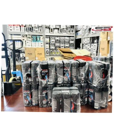 AXE (6 Pack) Adrenalin Body Spray for Men 5.07 Oz (150ml) |Mandarin & Sandalwood scent |48H Non Stop Fresh |by SBD - Buy Online on SooperMarket.com
