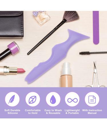 Catcan 5-in-1 Eyeliner Stencils for Eyes - Reusable Silicone Tool for Beginners - Purple - Buy Online on SooperMarket.com