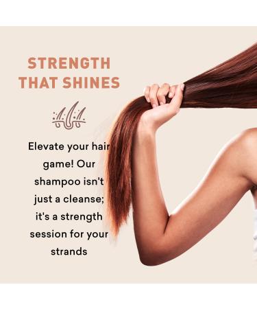 Just Nutritive Thin Hair Shampoo - Natural Formula for Thicker Volumized Hair | 16 Fl Oz - Buy Online on SooperMarket.com