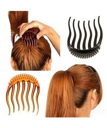 Cuhair 2pcs Hair Tools for Volume Ponytail Hair Clip Hair Comb Accessories for Women