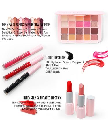 Joyeee Teen Girl Makeup Kit Include 20 Colors Glimmer Matte Eyeshadow Palette Foundation Face Sculpting Contour Palette Lipstick Blush Eyeliner Pencil Mascara Eyebrow Pen for Eye Makeup # Niceface 3 - Buy Online on SooperMarket.com