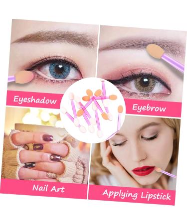 CANIGHT 80pcs Eye Shadow Sponge Eyeshadow Sponge Brush Plastic Makeup Brush Non Latex - Buy Online on SooperMarket.com