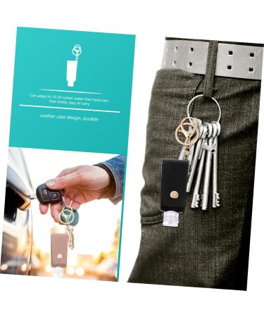 Abaodam 3 Sets Pendant Keychain for Keys Empty Bottle Keychain Travel Bottle Keychain Bags - Buy Online on SooperMarket.com