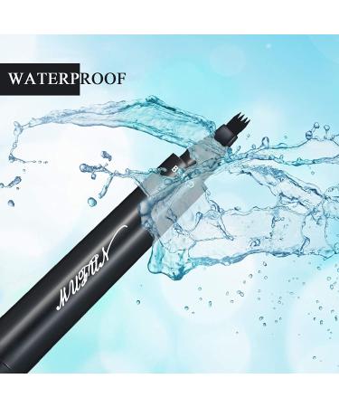 2PCS Beard Pencil Filler for Men - Sweat Proof, Water Resistant, Long Lasting - Enhance Facial Hair & Mustache - Black (2xPEN) - Buy Online on SooperMarket.com