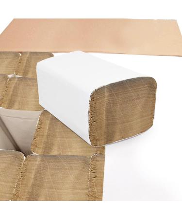 Defacto 5000 Zigzag Paper Towels - 25x23 cm 1-Layer Gray Folding Towels for Donors - Bulk Pack - Buy Online on SooperMarket.com