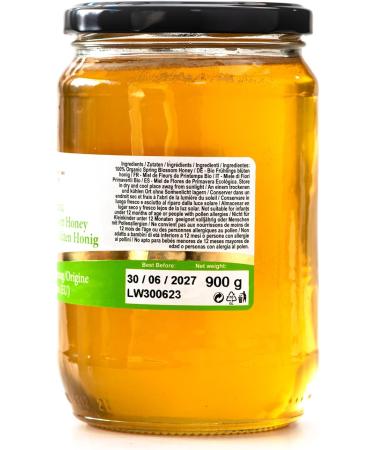 900 g Raw Organic Spring Forest Blossom Bee Honey - Buy Online on SooperMarket.com