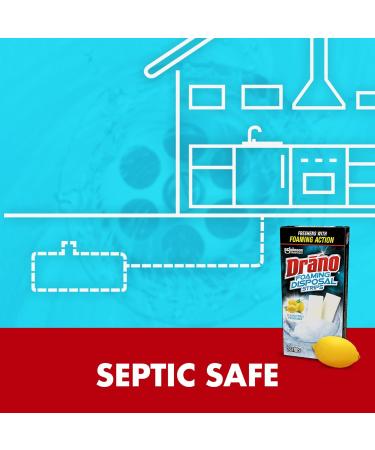 Drano Disposal Strips - 10-Pack Garbage Disposal Cleaner with Fresh Citrus Scent - 10 Uses per Box - Buy Online on SooperMarket.com