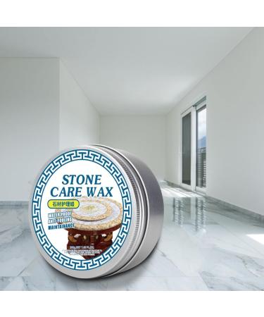 Stone Wax Polish 200g Stone Care Polish - Tile Care Product for Easy Maintenance Countertop Marble Stone Floors Stone Furniture Stone Walls Aezon Single Attribute - Buy Online on SooperMarket.com