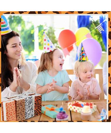 48 Pack Jungle Safari Animal Print Pocket Tissues - Portable Travel Size Facial Tissues for Birthday, Baby Shower, Holiday Parties - Buy Online on SooperMarket.com