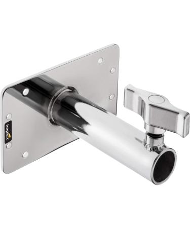 Impact Wall Plate with 1-1/8"" Locking Receiver