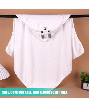 Funmo 3-Pack Hooded Baby Towels | Soft Super Absorbent Bath Towels (80x80 cm) for Ages 0-5 | Cute Patterns & Comfort - Buy Online on SooperMarket.com